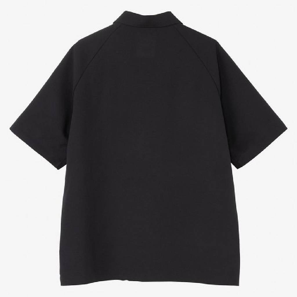 Tranquil S/S Zip Polo Shirt #K / ブラック [NT22660]
