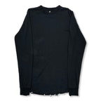 Combat Long Thermal With Damaged (CLASSIC WAFFLE KNIT) #BLACK [M-P2-TP6]