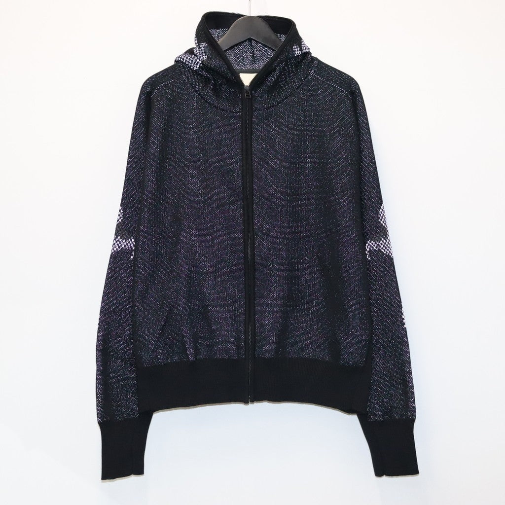 BIG D KNIT (× BIG D) #BLACK REFLECTOR [JI-26AW-KN01]