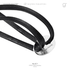 KIJIMA TAKAYUKI | No.UC-1 STRAP STRAP Necklace #Shadow [GOOPI-25AW-OCT-05]