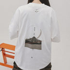 M005-i 「Crescent-G」 Graphic Tee #WHITE [GOOPI-24SS-APR-04]