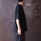 SND1 - Basic Pocket Tee (Ver. Sharp) #Black [GOOPI-26SS-APR-01]