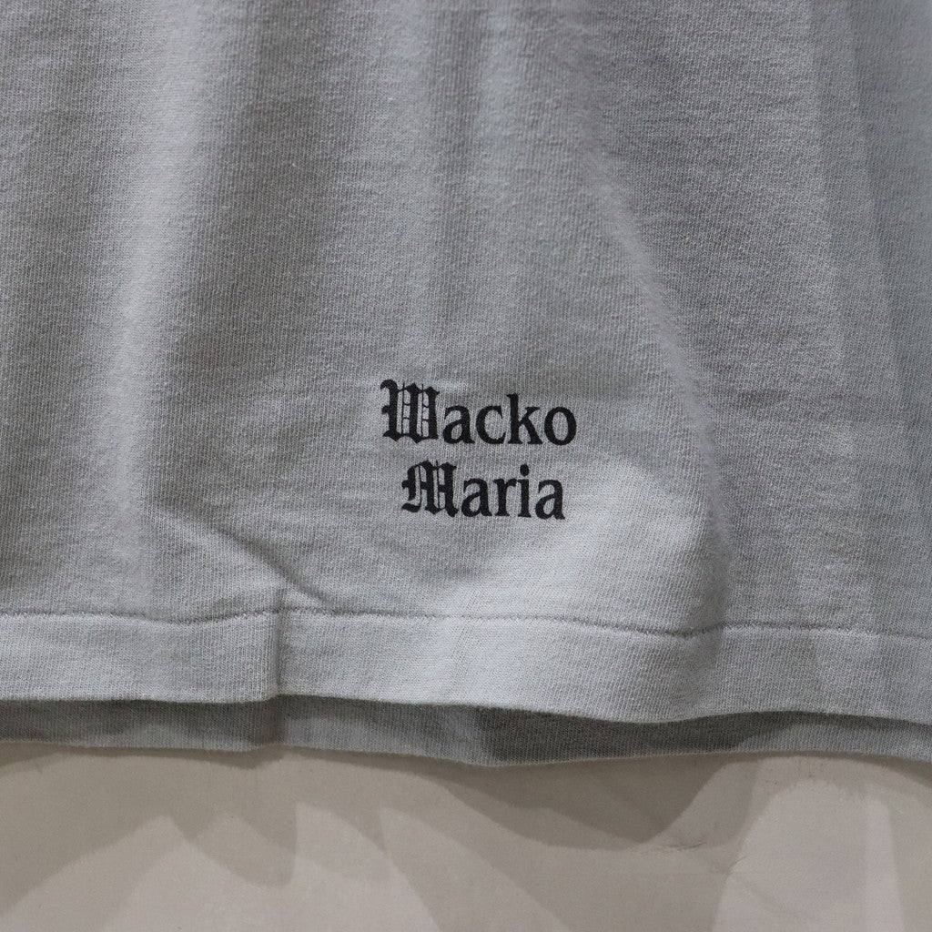 WASHED HEAVY WEIGHT CREW NECK T-SHIRT -TYPE 1- #GRAY [24SS-WMT-WT01]