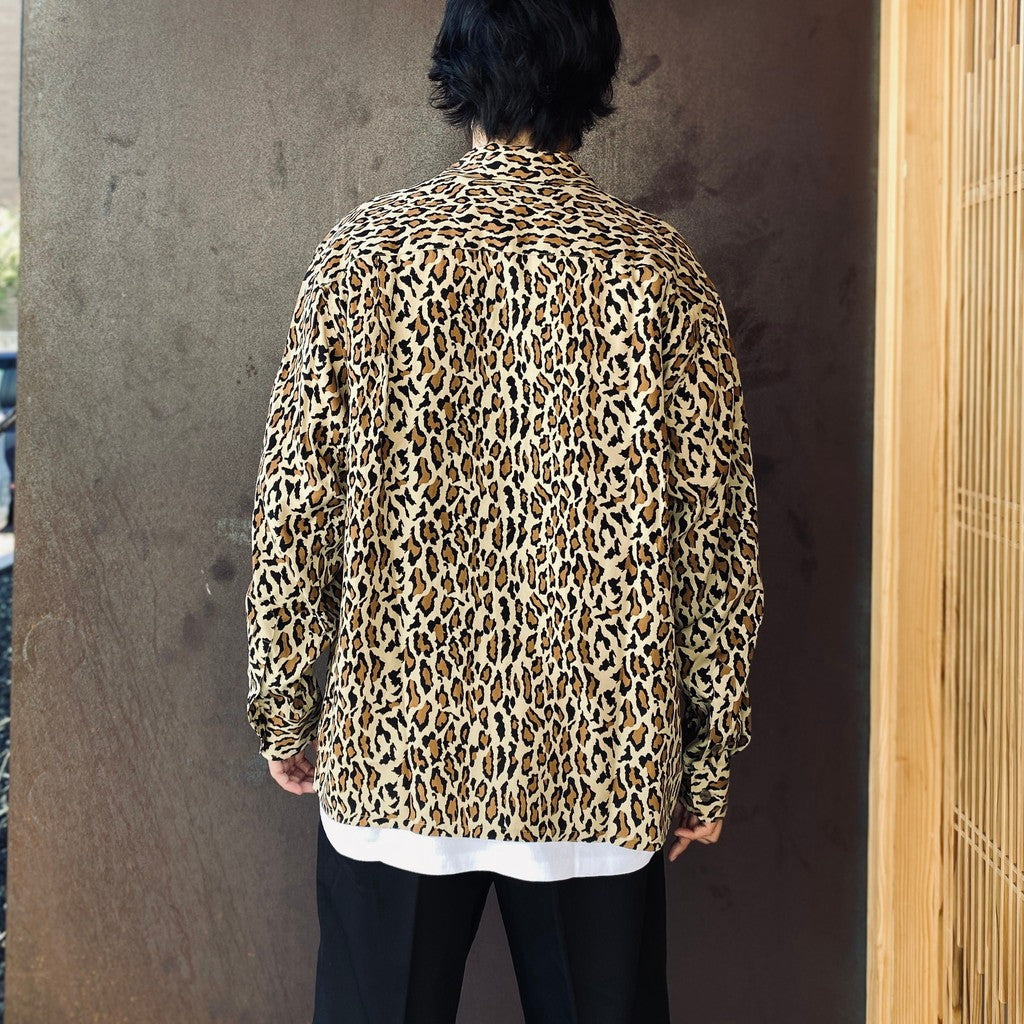 HAWAIIAN SHIRT L/S #BEIGE [26FWE-WMS-HI01]