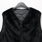 TECH BRITISH HUNTER FUR VEST #BLACK [BJ-51026W]