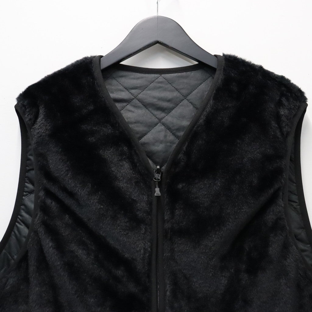 TECH BRITISH HUNTER FUR VEST #BLACK [BJ-51026W]