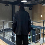 TECH LOOSE 2B JACKET TWILL #BLACK [BJ-55024W]