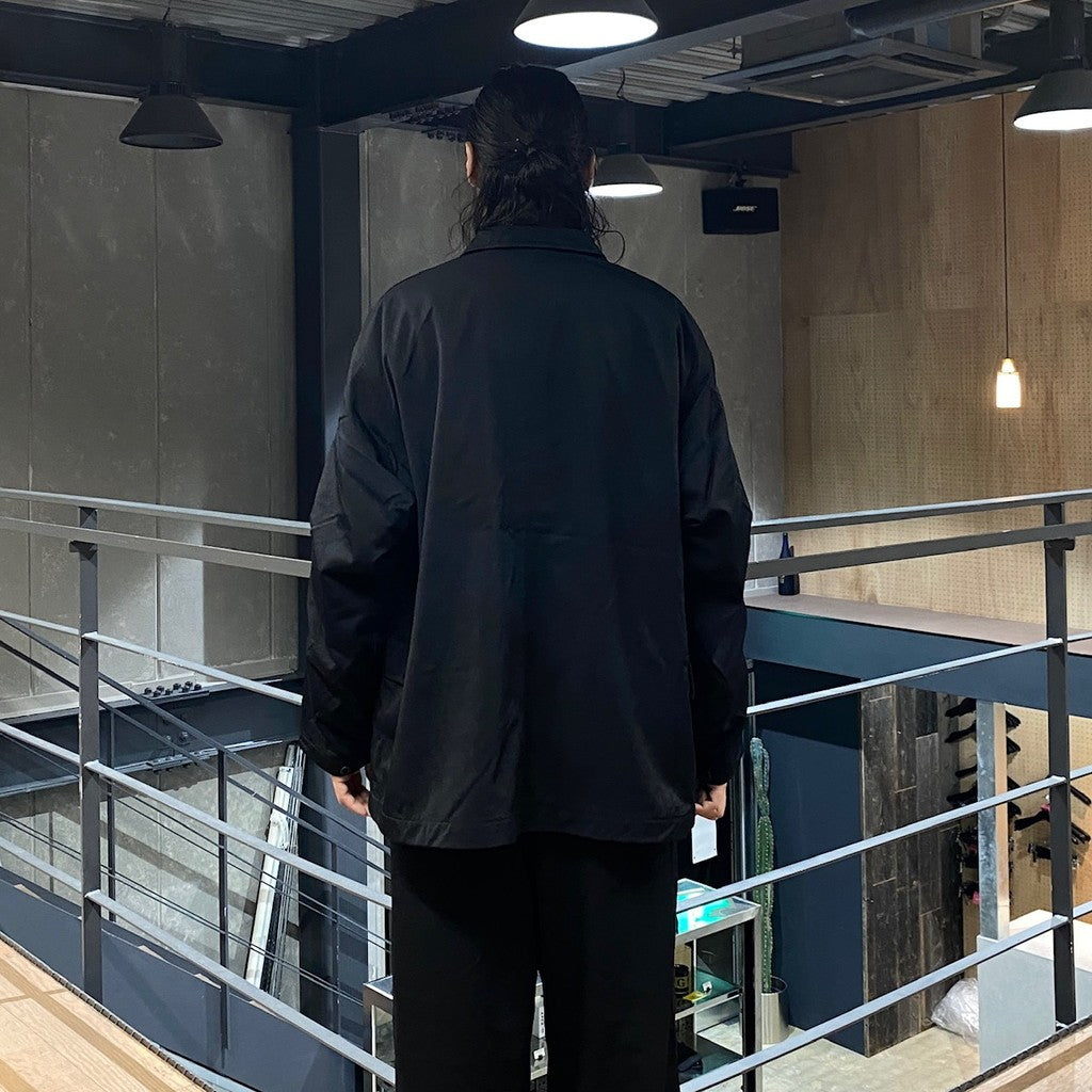 TECH LOOSE 2B JACKET TWILL #BLACK [BJ-55024W]