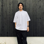 TECH DRAWSTRING S/S TEE #WHITE [BE-35026]