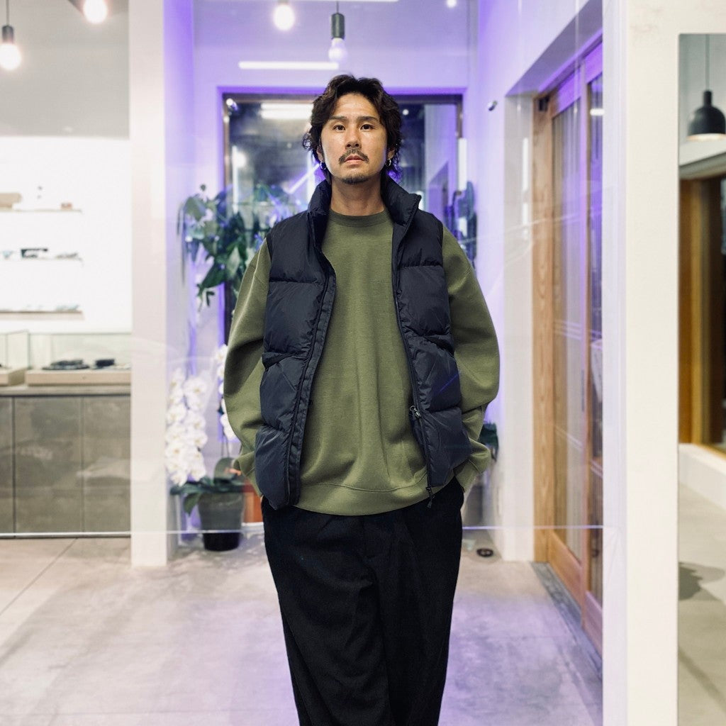 TECH ALPINE DOWN VEST #BLACK [BW-24025W]