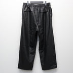 TECH SYNTHETIC SKIN WINDBREAKER PANTS #BLACK [BP-40025W]