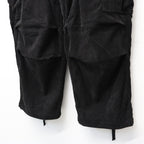 EQUALIZER CORD CARGO PANTS #Black [25FW_B03]