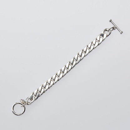 Basic Link Bracelet  -14mm- #SILVER [XOB003]