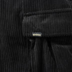 EQUALIZER CORD CARGO PANTS #Black [25FW_B03]