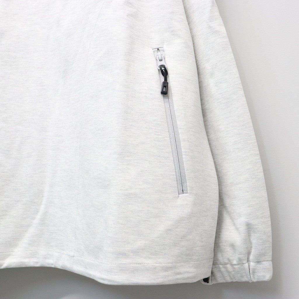 PUNCH HALF ZIP SWEAT #Grey [26SS-SW05]