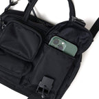 MULTI POCKET 2WAY BAG #BLACK [BCL-151]