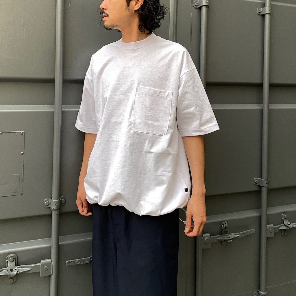 TECH TEE POCKET CREW #WHITE [BE-32024]