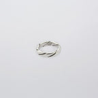 Single Twist Ring #SILVER [XOR063]