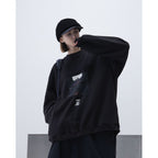 “RE-C01”Ryoiki Exp. 超大圓領毛衣 #BLACK [GOOPI-23AW-DEC-03]