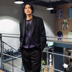 SINGLE BREASTED JACKET -TYPE 1- #BLACK [23FW-WMO-SU01]