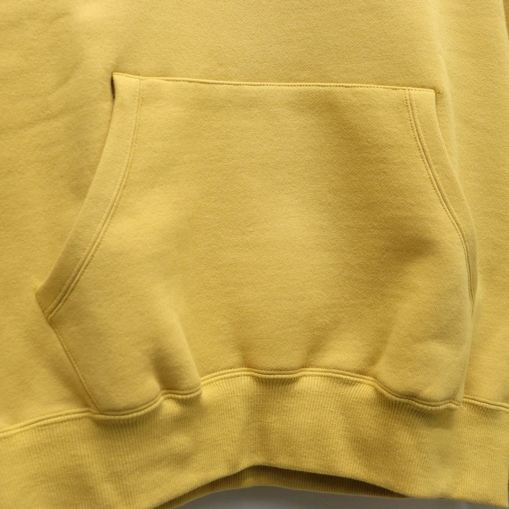 MIDDLE WEIGHT PULLOVER HOODED SWEAT SHIRT #YELLOW [26SS-WMC-SS07]