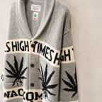 HIGHTIMES | COWICHAN SWEATER #GRAY [HIGHTIMES-WM-KN04]