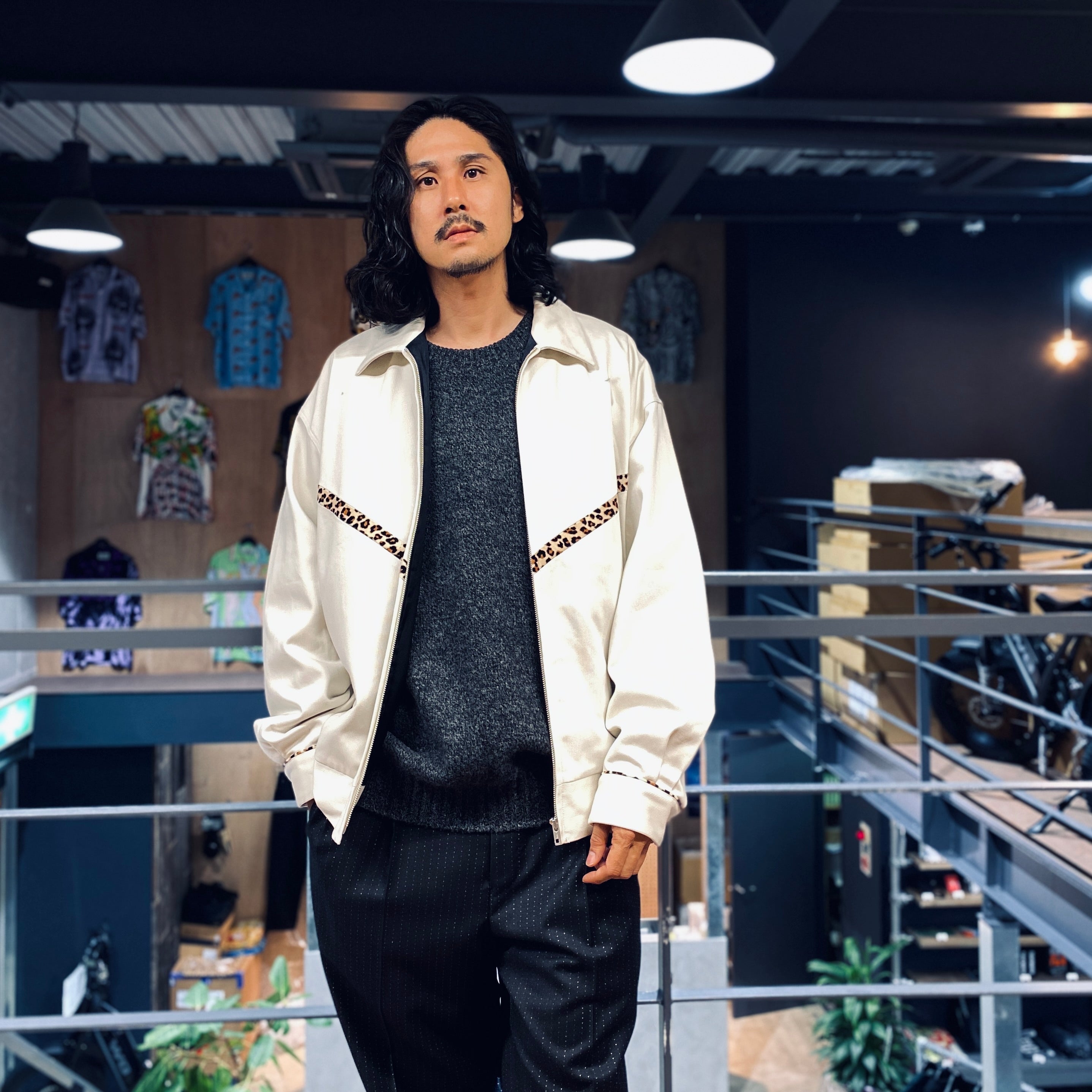 WESTERN JACKET -TYPE 1- #OFFWHITE [23FW-WMO-BL11]