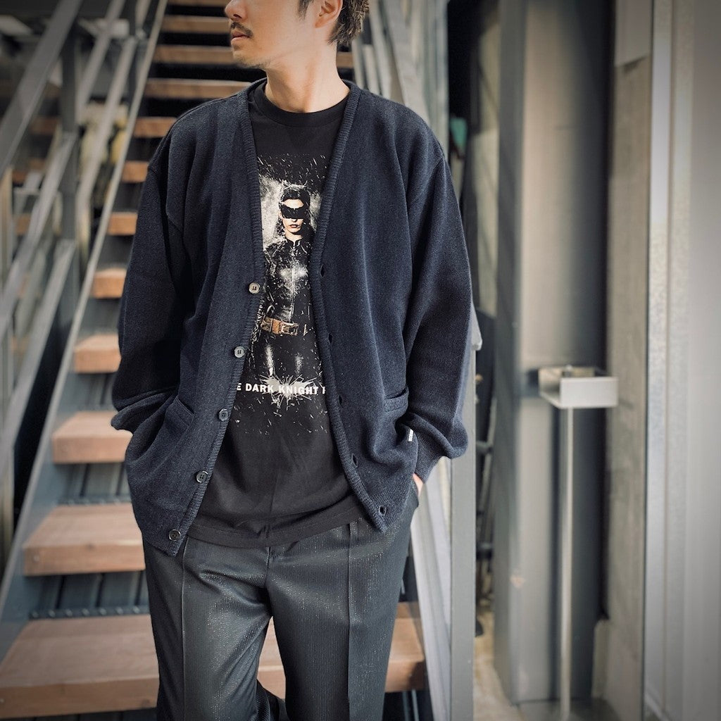 CLASSIC CARDIGAN #CHARCOAL [25SS-WMK-KN02]