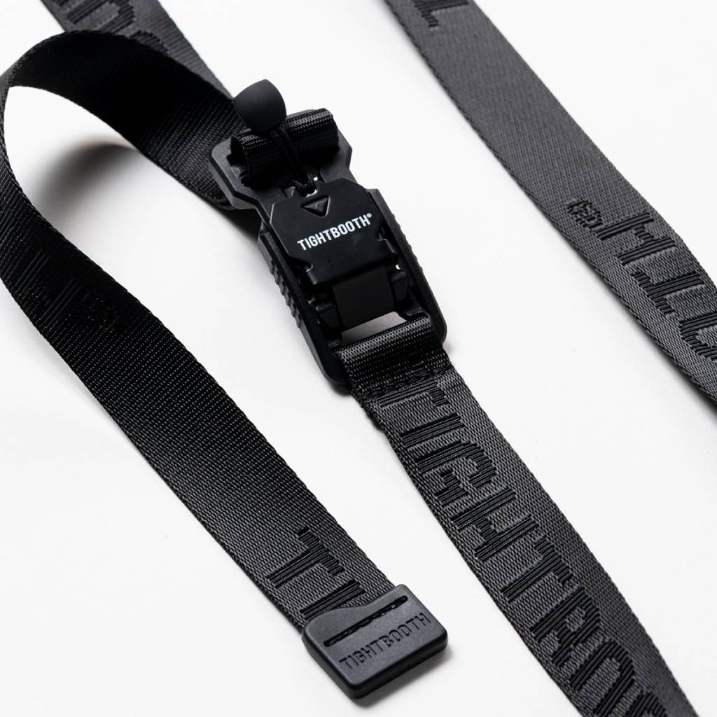 JACQUARD LOGO BELT #Black [SS26-A05]