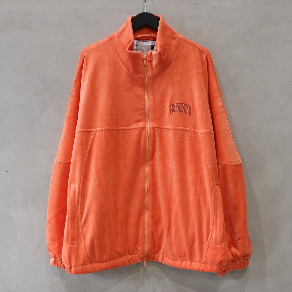 VELOR TRACK JACKET #ORANGE [FW24-JK14]