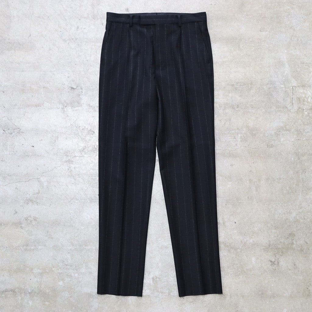 SINGLE BREASTED JACKET ( TYPE-8 ) &amp; TROUSERS #BLACK/GRAY STRIPE [24FW-WMO-SU08 / 24FW-WMP-TR23]