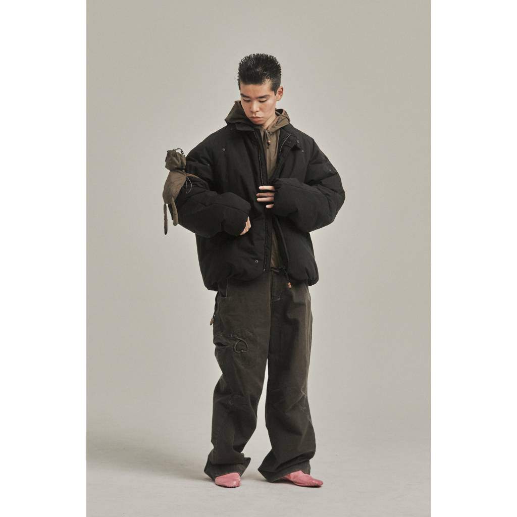 金棒 PUFFER #BLACK [JI-25AW-JK02-1]