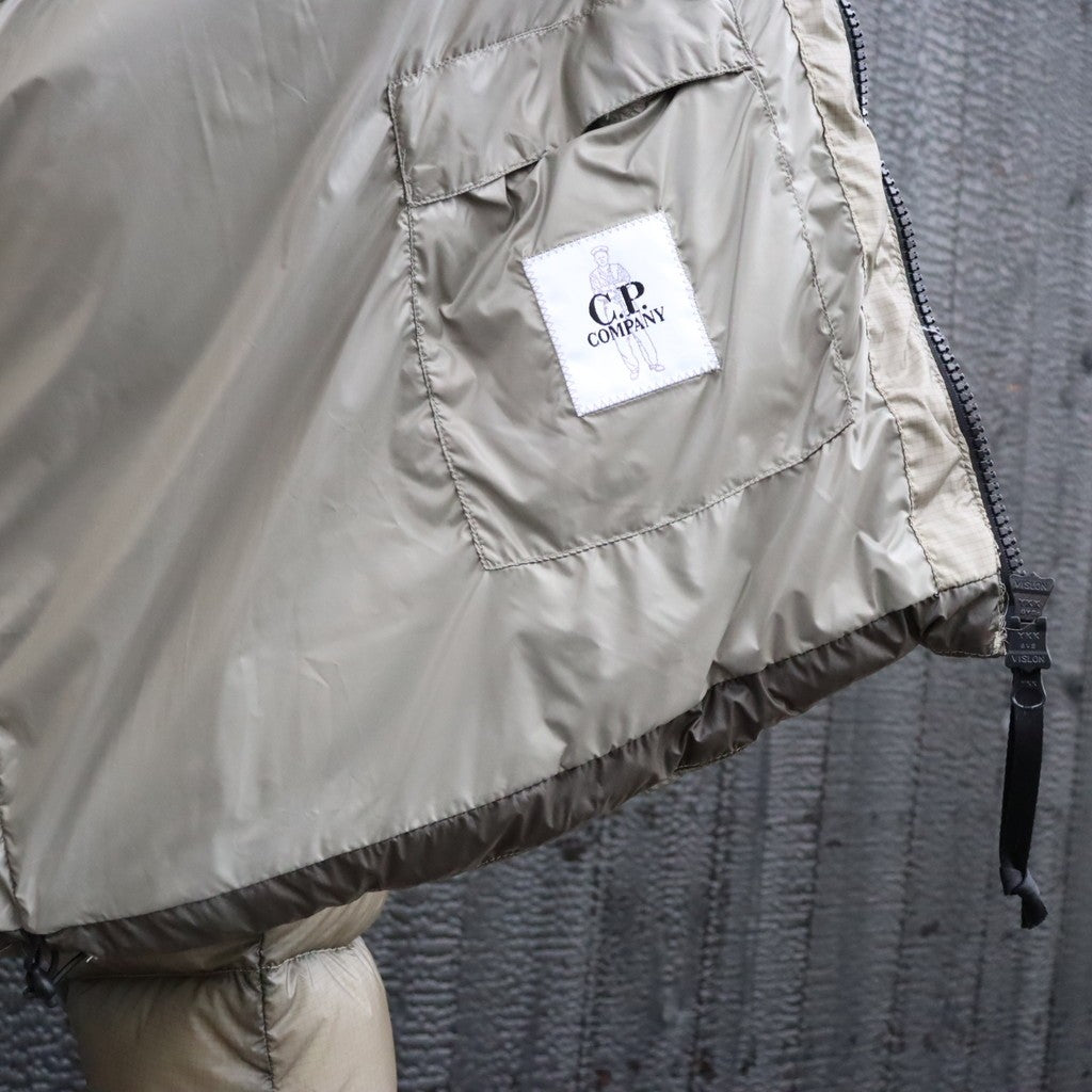 D.D. SHELL HOODED DOWN JACKET #356 FALLEN ROCK [21CMOW702A -26FWM]
