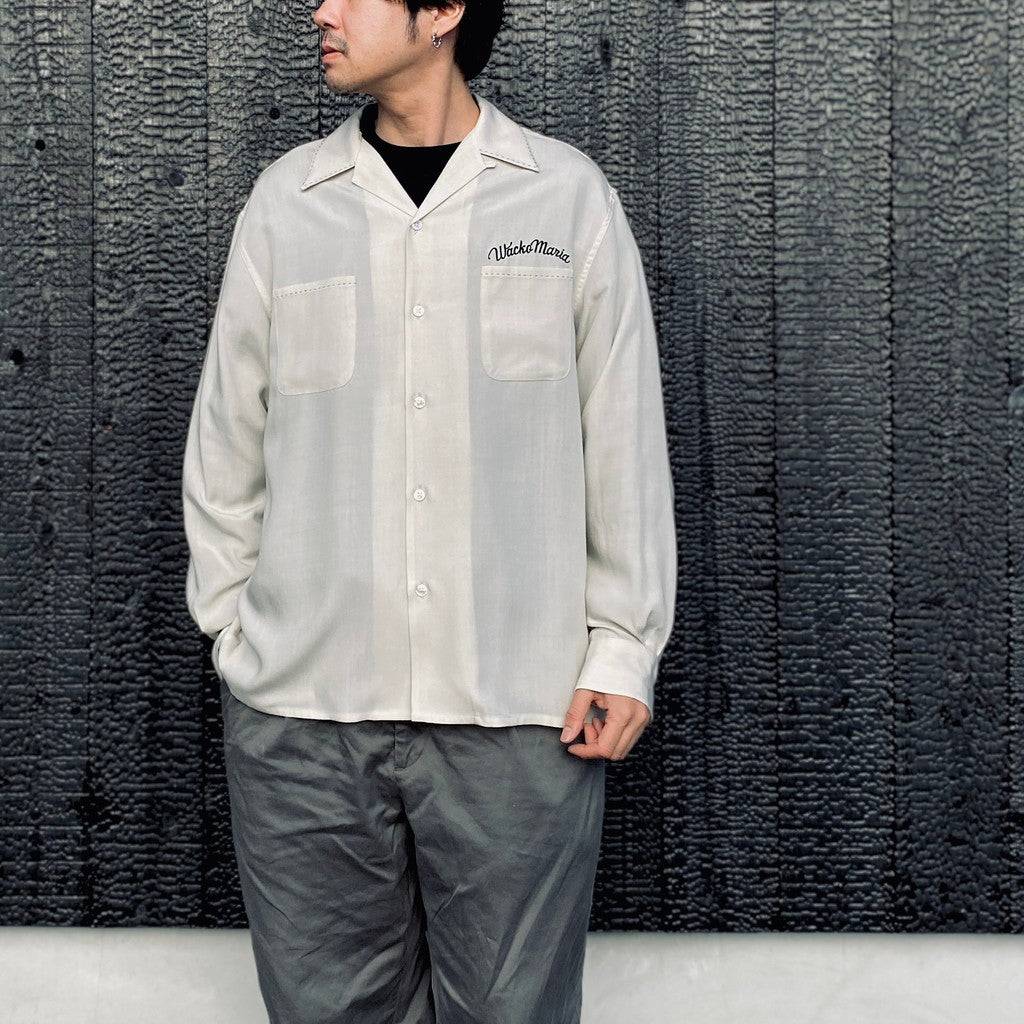 50'S SHIRT L/S ( TYPE-2 ) #IVORY [26SSE-WMS-OC02]