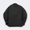 TECH REGULAR STRIPE SHIRT L/S #BLACK [BE-81025]