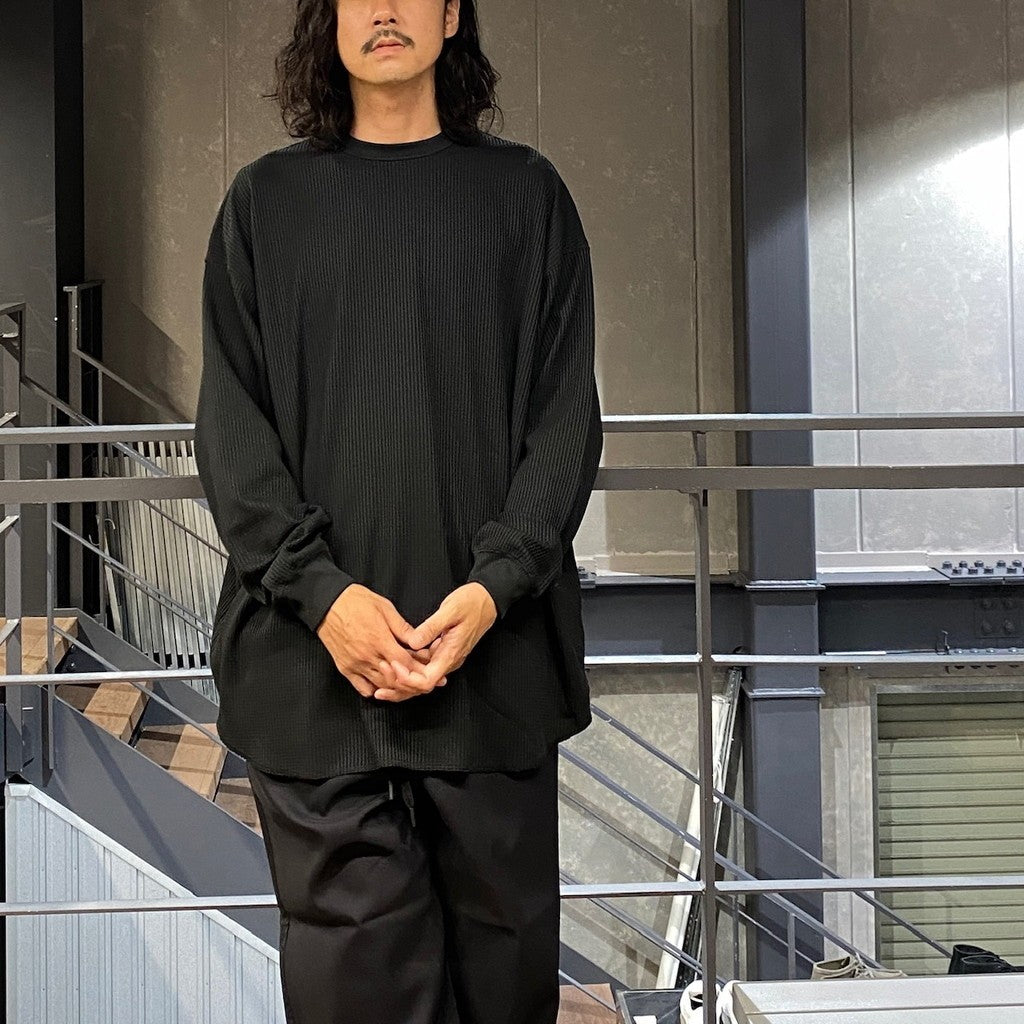 DAIWA PIER39 テックサーマルクルー 長袖 BE-34024W TECH THERMAL CREW L/S #BLACK [BE-34024W] - cocorozashi 三重県