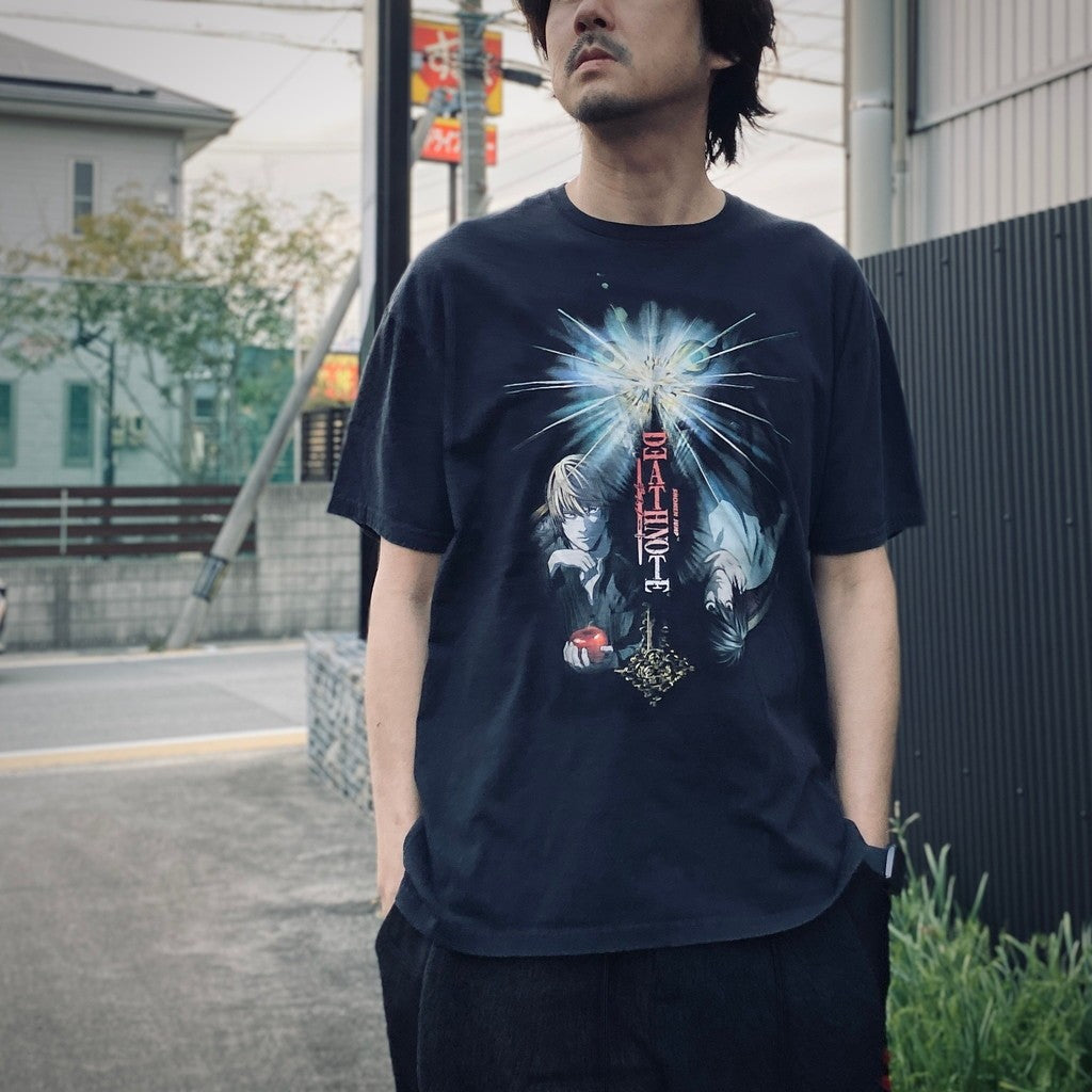 「DEATH NOTE」 TEE #BLACK [tl25f063]