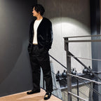 毛皮開襟衫#黑色 [SC2320-CT01]