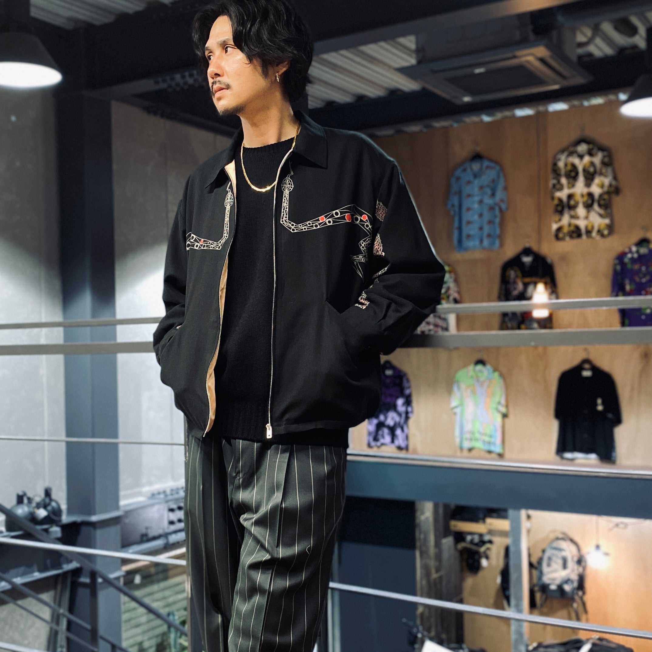 WOLF'S HEAD | 50'S JACKET #BLACK [WOLFSHEAD-WM-JK01] – cocorozashi