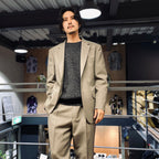 SINGLE BREASTED JACKET -TYPE 2- #GRAY [23FW-WMO-SU02]