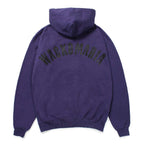 HEAVY WEIGHT PULLOVER HOODED SWEAT SHIRT ( TYPE-2 ) #PURPLE [25SS-WMC-SS04]