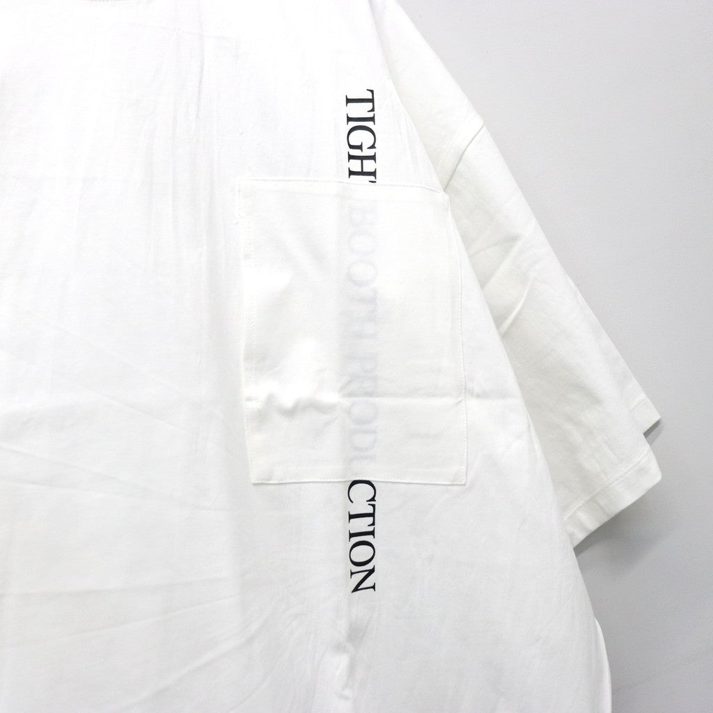 STRAIGHT UP S/S T-SHIRT #White [SS26-T04]