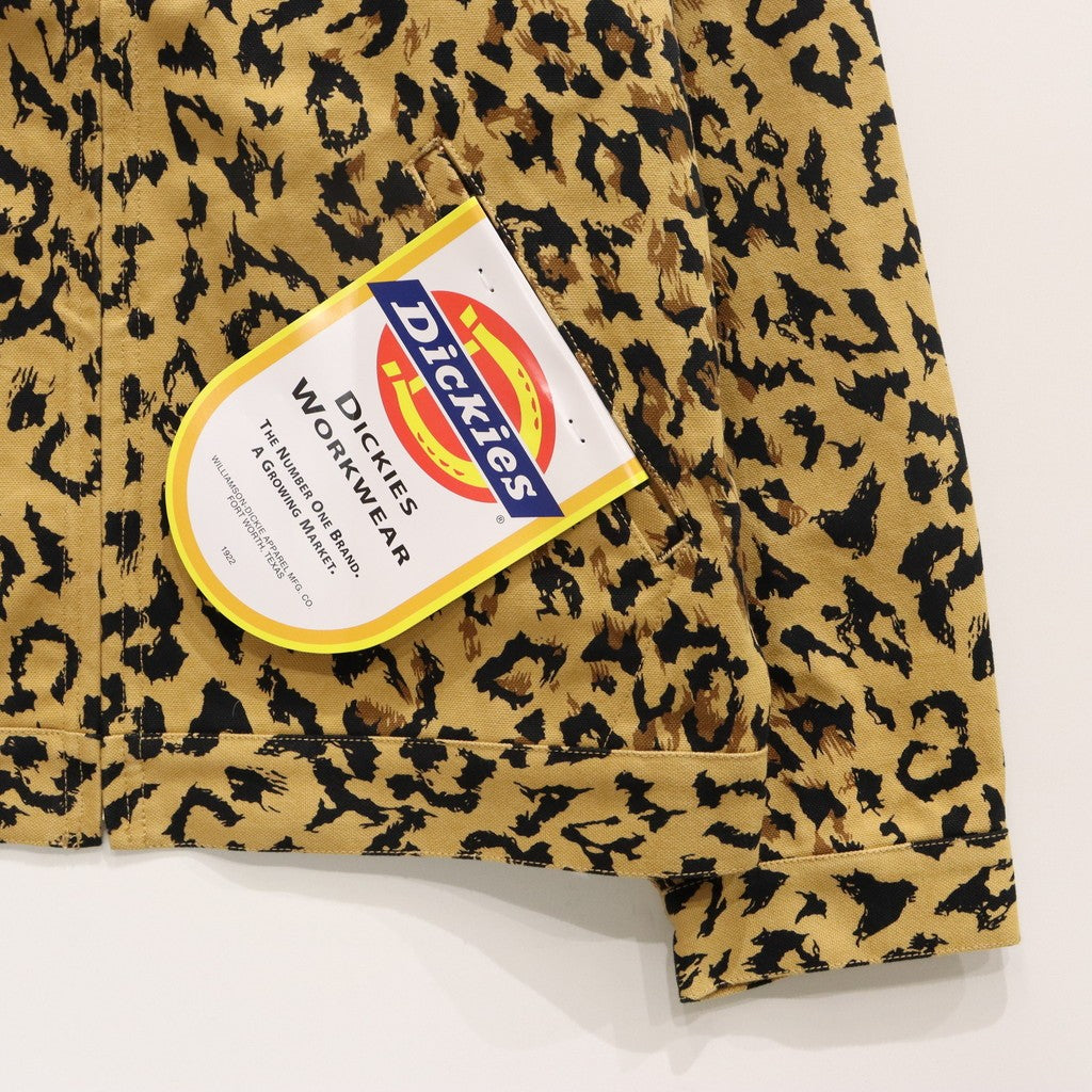 DICKIES | LEOPARD WORK JACKET #BEIGE [25SS-WMO-DC03]