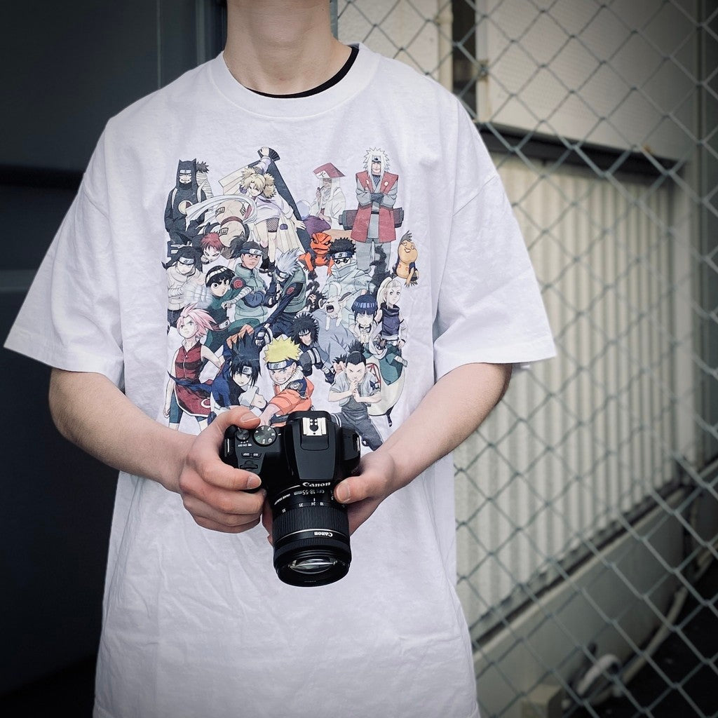 NARUTO | 「ALL」 S/S TEE #WHITE [25SS-FSxNARUTO-04 / FS1696]