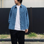 BRIGHT DENIM SHIRTS #USED WASH [S2621102]