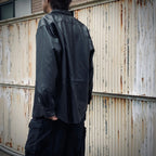 LEATHER SHIRT #GOAT SKIN SUEDE LEATHER [sn25f002]