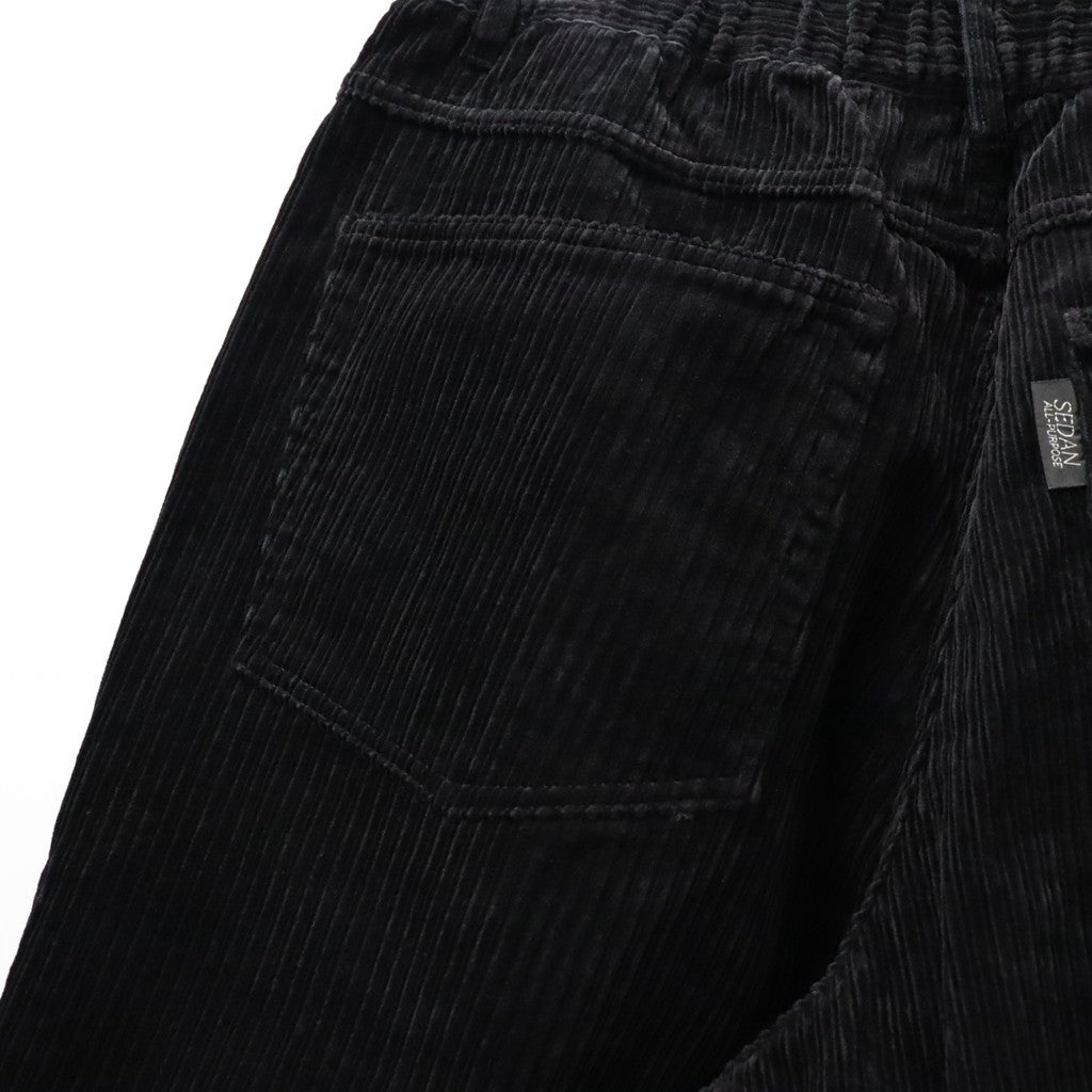 Corduroy Baggy Jeans #Black [SD26F-PT06]