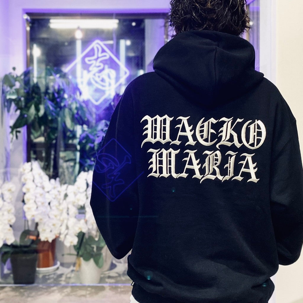 HEAVY WEIGHT PULLOVER HOODED SWEAT SHIRT ( TYPE-2 ) #BLACK [25FW