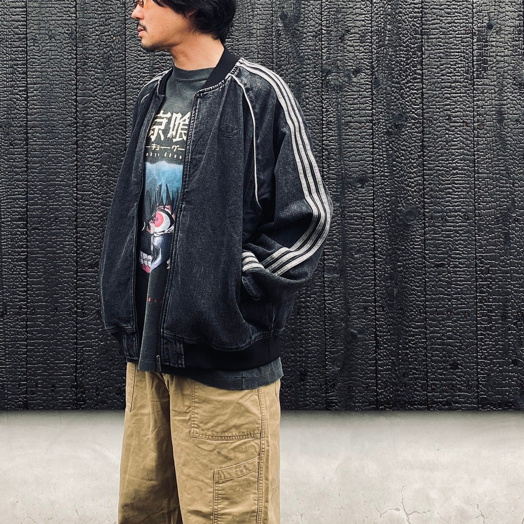 SST ADICOLOR DENIM TRACKTOP #トゥルーブラックデニム [KS4963]