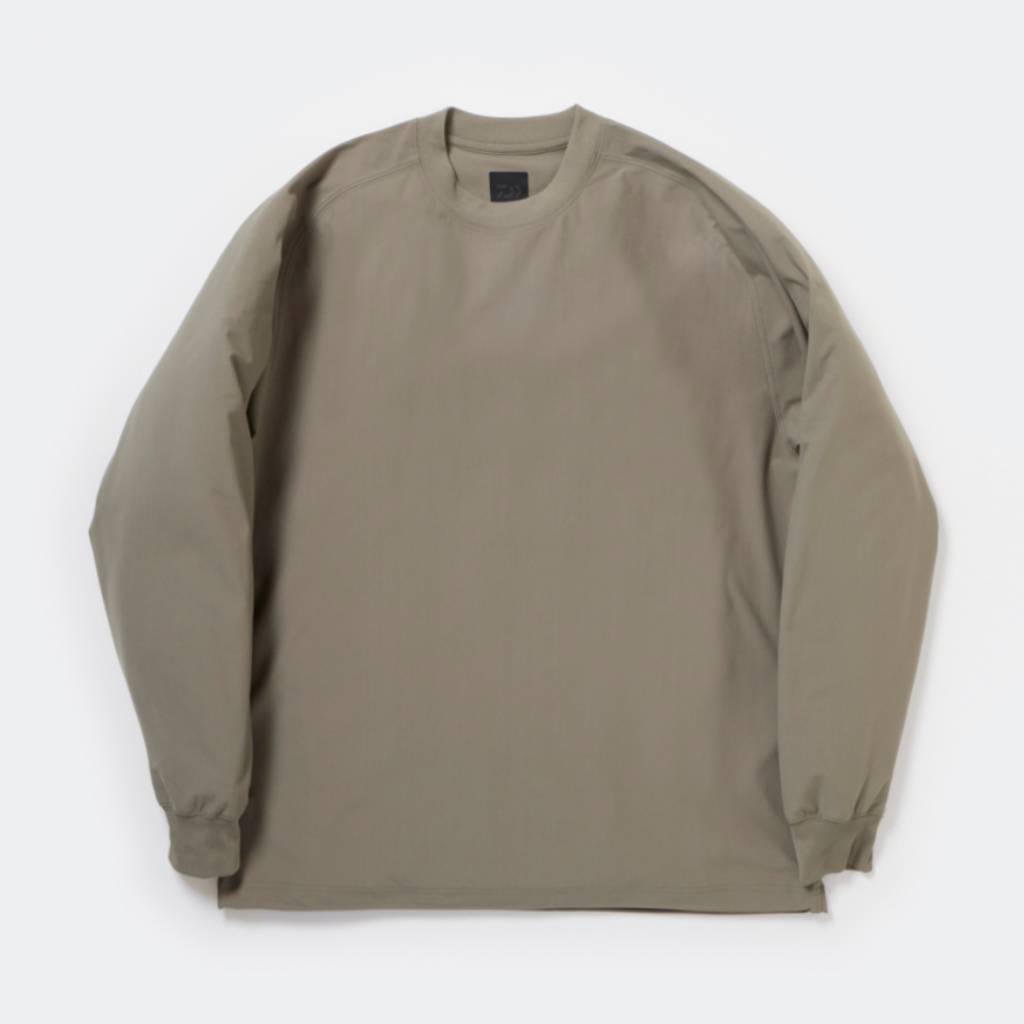 TECH LIGHTWEIGHT L/S TEE #WOLF GRAY [BE-30025]